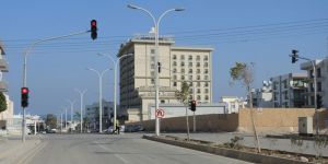 Girne’de trafikte sensör uygulaması