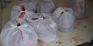 268 Kilo  mühürsüz ete yasal işlem