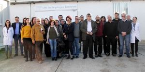 Öğretmenler, Antropoloji Laboratuvarı’nı ziyaret etti.