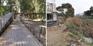 Güneyde dere / Kuzeyde dere!