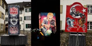 Festivalin ana teması Trump ve Erdoğan