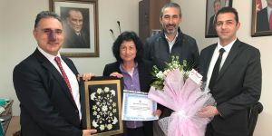 Koopbank’ın en eski kadın çalışanı onurlandırıldı