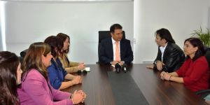 Saner, Kamu-Sen heyetini kabul etti