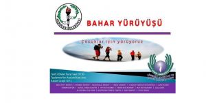 Akdoğan "sağlıklı bir yaşam için" yürüyor