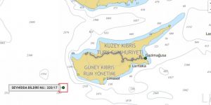 Türk Deniz Kuvvetleri’nden,  Baf açıklarında atış tatbikatı!