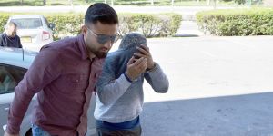 Uyuşturucuyu poliste çöpe atmak istedi...