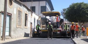 Lefkoşa’da asfaltlama Surlariçi’nden başladı