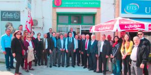 CTP'nin Lefke ilçe binası açıldı