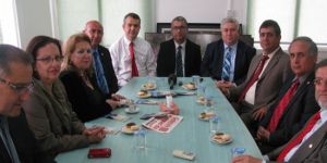 Hüdaoğlu KTÖS’ü ziyaret etti