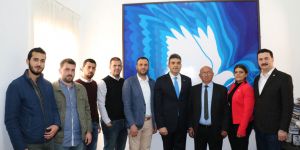 CHP heyeti TDP'ye ziyaret gerçekleştirdi