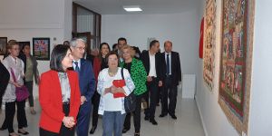 “Hale Sümer Grubu Patchwork Sergisi” açıldı