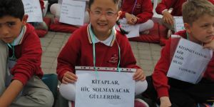 Okuma şenliğine 200 çocuk katıldı