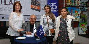 Şah, kitabını Deniz Plaza’da tanıttı