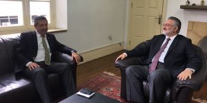 Ertuğruloğlu, Vakıflar Genel Müdürü Benter'i ziyaret etti