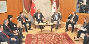 DP, Küçük’ü ziyaret etti