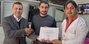 Gönüllü hizmet için teşekkür aldılar