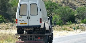 Dağ yolunda bir an!