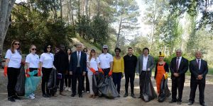 Kalkanlı ve Lefke'de temizlik çalışması