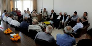 Siyasi parti temsilcierinden Lefke'ye ziyaret