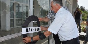 BRT'ye siyah çelenk