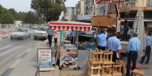 Mağusa’daki seyyar büfeler kaldırıldı