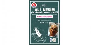 Yazar Ali Nesim anılacak
