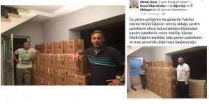 Vakıflar değil, UBP dağıttı!