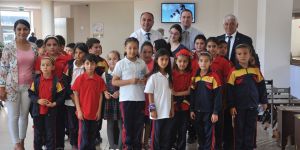 Yeşilyurt Özel Eğitim Merkezi öğrencilerden sergi…