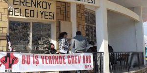 Belediyeye kilit vurdular