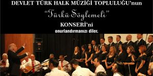 "Türkü Söylemeli" Adlı konser bu akşam Lefkoşa AKM’de...