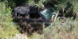 Uçuruma yuvarlandı