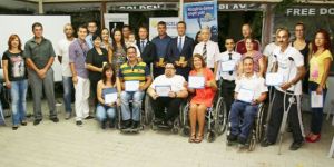 Engelsiz uçuşta sertifika gururu