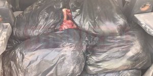 Akdoğan’da 971.5 kg kaçak et!