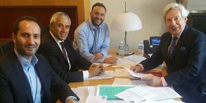 Meclis heyeti Strazburg'ta temaslarda bulundu