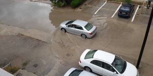 MAĞUSA'DA AŞIRI YAĞIŞ