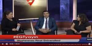 UFÜ stüdyosundan ilk canlı yayın