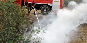 Sanayi Bölgesi’nde yangın