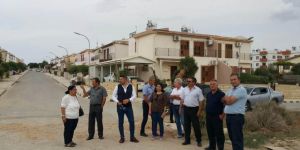 Çelebi Boğaz yolunda incelemelerde bulundu