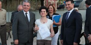 AKINCILAR'DA ARSA DAĞITILDI