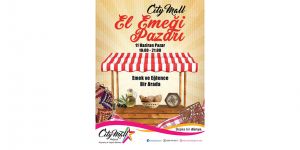 City Mall’da El Emeği Pazarı düzenleniyor