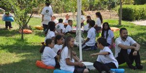 Çocuklara çevre anlatıldı