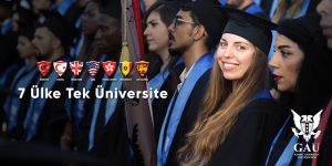 GAÜ’de mezuniyet coşkusu