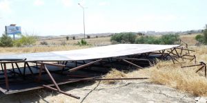 İzinsiz tabelalar söküldü