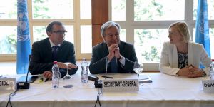 Guterres: BM yorulmadı, çözüm için buradayız