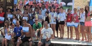 Yüzme maratonu yapıldı