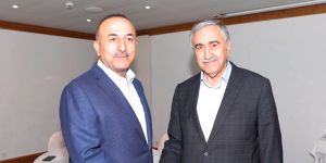 Akıncı ile Çavuşoğlu görüştü