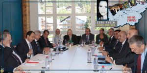 Akıncı, bilgilendirme toplantısı yaptı