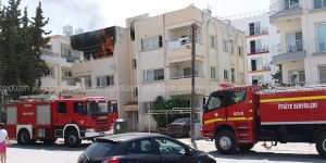 Buzdolabı kısa devre yaptı, ev yandı!