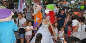 Güzelyurt Portakal Festivali'nde çocuklar 'şenlendi'