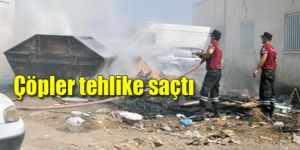 Sanayi’yi korkutan yangın